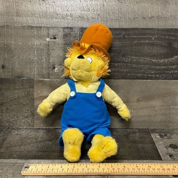 Vintage Papa Bear Berenstain Bears KellyToy (With Book) - Picture 4 of 8